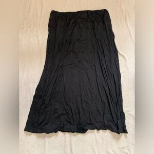 Women’s Black 24Seven Maxi Skirt (Size 4X)